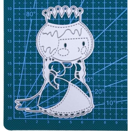 Princess Metal Cutting Dies Stencils For Card Making Decorative Embossing Suit Paper Cards Stamp DIY Dies Scrapbooking New 2019