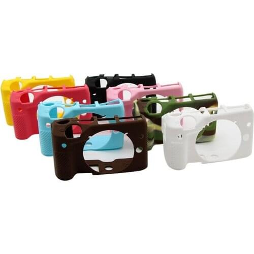 Soft Rubber Silicone Case Body Cover Protector Frame Skin for Canon EOS M3 EOSM3 Camera