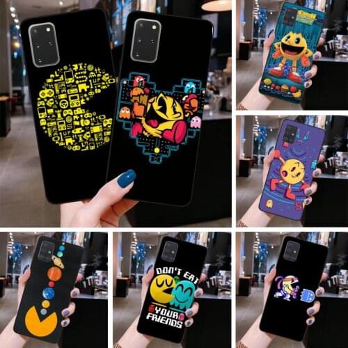 Pacman Phone Case for Samsung S20 plus Ultra S6 S7 edge S8 S9 plus S10 5G lite 2020