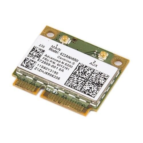 SSEA For Intel Centrino Advanced-N 6200 622ANHMW Wifi Mini PCIe Card for Thinkpad IBM T400 X200 T500 W510 FRU P/N: 60Y3191