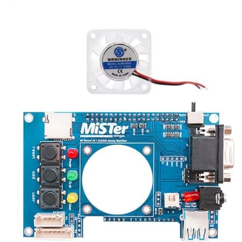 Terasic DE10-Nano IO Board Analog Video Output VGA Port For MiSTer FPGA IO Board Set 3.5mm Headphone Port Replacement Board