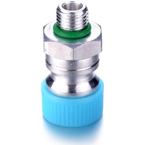 4Pcs Length 36mm Auto Car General Charging R134a Valves Soldering onto Pipeline of Vehicles Air-conditoner High Pressure Valves