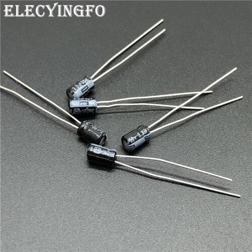 50Pcs.200Pcs 3.3uF 50V3.3uf NHG Series 3x5mm High Quality 50V3.3uF Aluminum Electrolytic capacitor