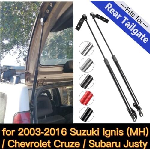 Rear Tailgate Trunk Boot Dampers for 2003-2016 Suzuki Ignis MH Chevrolet Cruze Subaru Justy Gas Struts Lift Support Spring 550mm