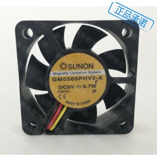 USED SUNON 5015 5V 0.7W GM0505PHV2-A Maglev bearing high air volume cooling fan