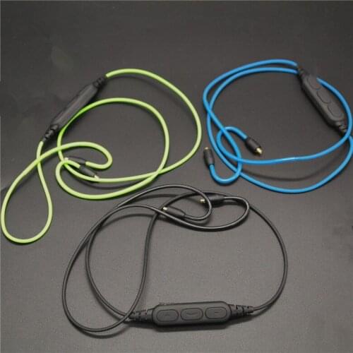 DIY pluggable bluetooth earphone cable TPE cable for MMCX/SE215/315/535/846/UE900