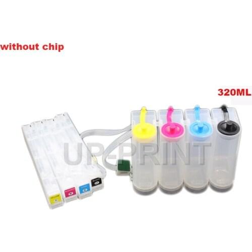 UP 1set NO Chip 320ML CISS compatible For HP 973 974 972 975 CIS For HP PageWide Pro 352 377 452 447 552 577 with chips