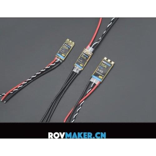 Bi-directional Brushless Motor Electric Regulation Underwater Power Regulation 20A 30A 35A Underwater Motor Electric Regulation