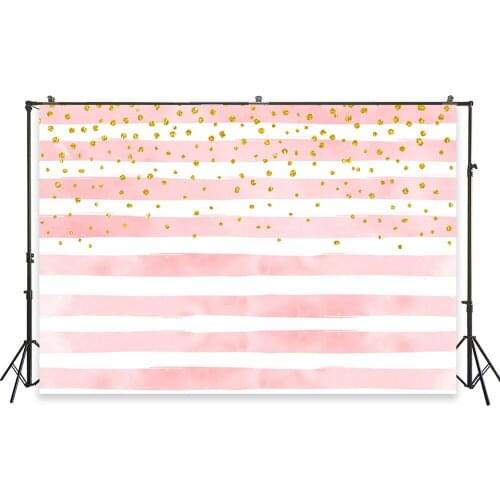 HUAYI Photo Background Newborns Baby Shower Birthday Watercolor Stripes Photography Backdrops Studio Photobooth Backdrop XT-6392