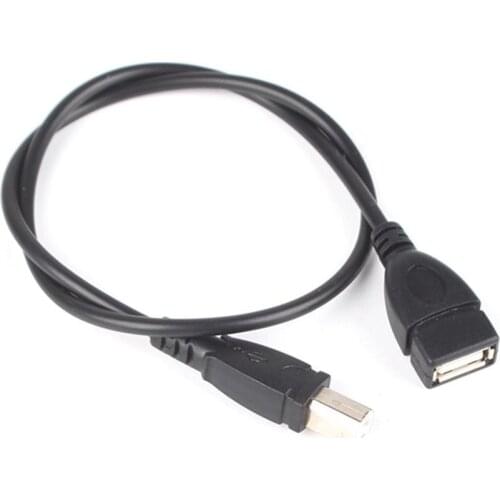 High Quality Trendy USB 2.0 Type A Female to USB B Male Scanner Printer Adapter Cable