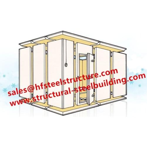 ISO Certification walk in cold room commercial cold storage for fruit and milk China manufatures