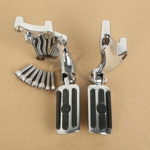 Motorcycle Footpeg Pegs Mount Brackets For Harley Sportster XL883N 1200 Iron 2014-2019 18
