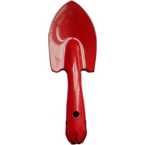 Camping shovel Sturdy Rust-resistant Metal Household Red Blue Green Yellow Pink Shovel for Gardening Countryside Yard Tools