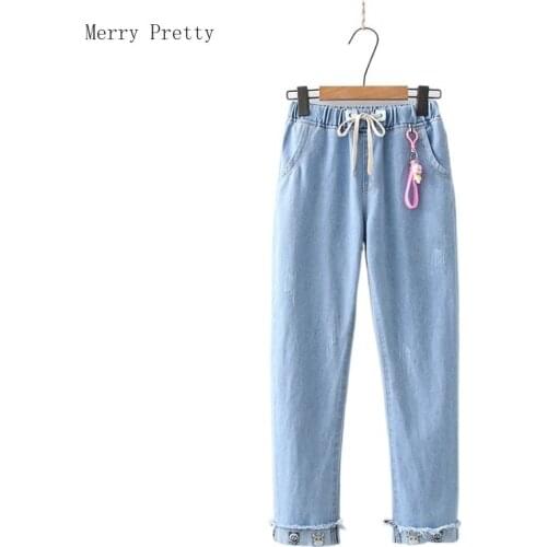 Женские прямые джинсы Merry Pretty China At AliExpress