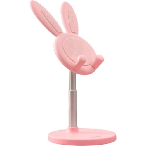 Rabbit Metal Phone Holder Desktop Stand For Phone Ipad Tablet Girl Female Gifts Stable Phone Bracket Phone Accessory