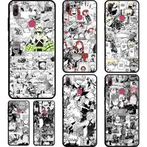 My Hero Academia Manga Collage BNHA For Huawei Nova 2 3 5T Case For Huawei Y7A Y6P Y5P 2020 Y5 Y6 Y9 Y7 2019 2018 2017 Cover