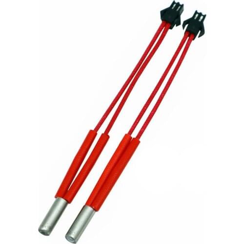 3D Printer 12V 24V 40W Ceramic Cartridge Heater 1/2 Meter Line 3D Printers Parts Aluminium Part Good Qulaity