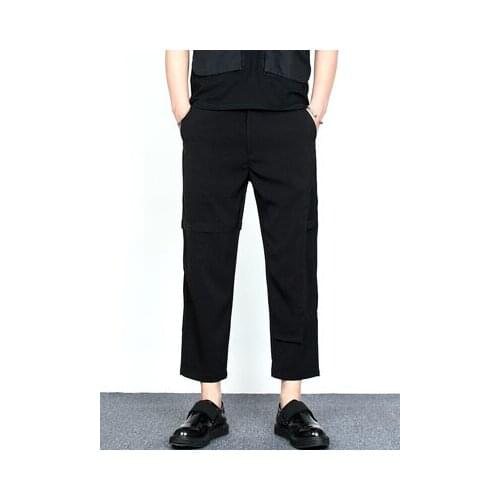 New Hairdressers pants, Korean casual, wide-legged, Haren Pants, dark, trendy, casual, skinny
