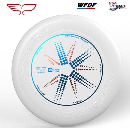 Yikun Professional Ultimate Flying Disc Certified by WFDF For Ultimate Disc Competition Sports many colors175g
