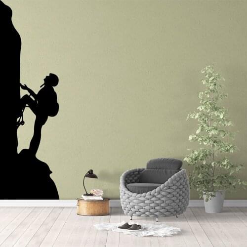 Modern Climbing Wall Stickers Vinyl Waterproof Home Decoration For Childrens Room House Decoration