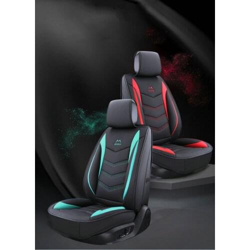 Universal car seat cover leather for mercedes benz c200 e300 w124 w211 w212 w203 w204 w205 ML car accessories stickers on cars