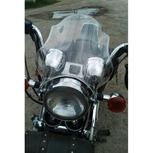 Windshield Windscreen Screen For Triumph Thruxton 865 1200 EFI Adventurer Thunderbird 900 Sport Legend TT Trident 750