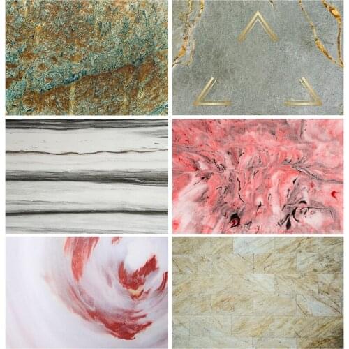 SHENGYONGBAO Vinyl Custom Photography Backdrops Props Colorful Marble Pattern Texture Photo Studio Background 20830DLH-04