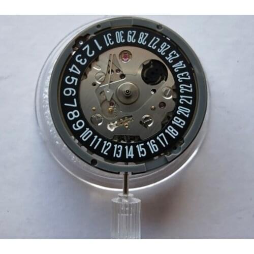 High Accuracy Mechanical Automatic Wrist Watch Movement Date at 3' For NH35 Black watch movement Tools Accessories