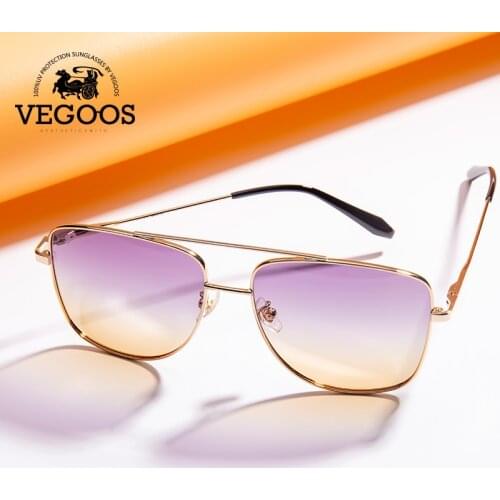 VEGOOS Sunglasses Women Designer Oversized Fashion Square Men Sun Glasses for Driving Traveling Fishing Gafas de Sol Mujer #3202