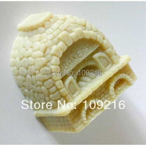 1pcs BAKERY(ZX905) Silicone Handmade Soap Mold Crafts DIY Mold