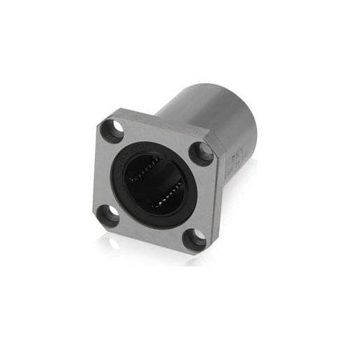 1pcs square flange straight line bearing quartet base 50mm inside diameter 80mm outer diameter screws