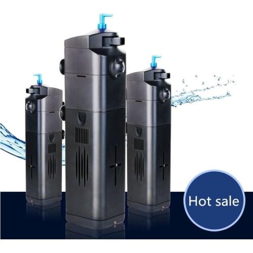 SUNSUN aquarium built-in filter three-in-one fish tank filter multi-function circulation filter pump built-in kill UV lamp