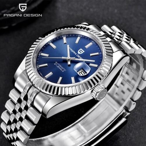 Pagani Design 2021 New Luxury Fashion Business Men Automatic Mechanical Watch Waterproof Stainless Steel Chronograph Watch Reloj