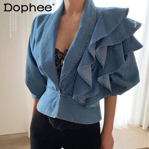 Синие блузки Dophee China At AliExpress