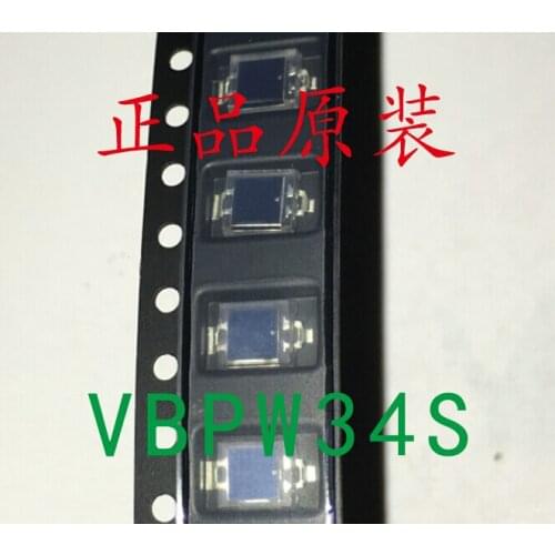 50PCS~500PCS/LOT New original VBPW34S BPW34S SMD Photodiodes