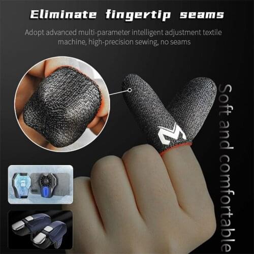 Gaming Finger Gloves/Mobile Phone Cooler/Gaming Stick Sweat-proof Non-slip Comfortable Practical Mobile Phone Gaming Accessories