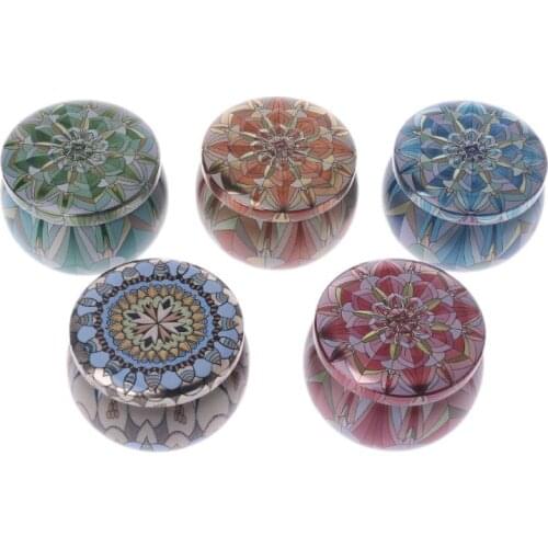Retro Round Tin Box Jar Tea Candy Jewelry Coin Storage Container Case Candle Sealed Cans Holder Wedding Favor Gift F19B