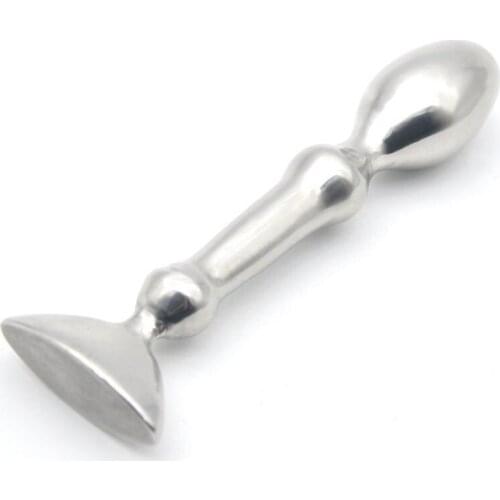 Metal 316L Stainless Steel Anal Dildo Butt Plug G Spot Stimulator Anal Dilator Buttplug Ass Plug Adult Sex Toys For Woman Men