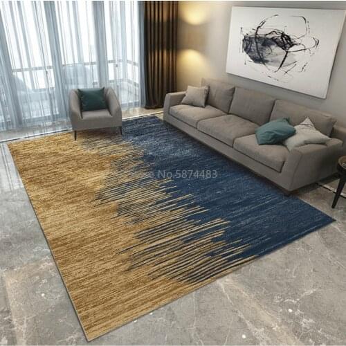 Nordic Geometric Living Room Carpet Flannel Point Plastic Anti-slip Area Rug Dining Room Decor Bedroom Bedside Carpets Rug