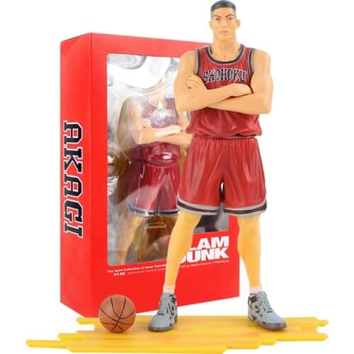 New Hot The Spirit Collection of Inoue Takehiko Slam Dunk Akagi Basketball Player Figurine PVC Action Figure Model Toys