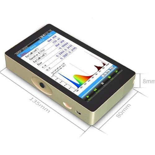 China supplier OHSP350S 350-950nm Portable Nir Spectrometer TM-30 TLCI