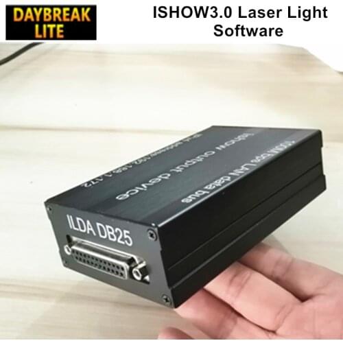 Professional laser light ILDA signal control software ISHOW 3.0 interface program for laser show