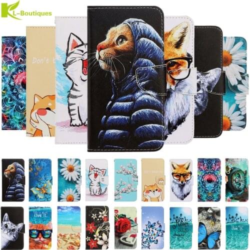 Luxury Painted case on for funda Xiaomi Redmi Note 8 Pro case Xiomi Redmi 8A 7A 8 Note 7 Pro cover capa Animal leather Shell Bag