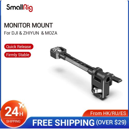 SmallRig Adjustable Monitor Mount for DJI RONIN-S/RONIN-SC & ZHIYUN CRANE 3/CRANE 3S/WEEBILL-S & MOZA AirCross 2 Gimbals- 2889