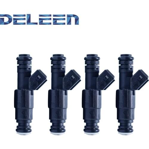 Deleen 4x High impedance Fuel Injector Golf/Passat/Jetta IV 1.8 T For V olkswagen Car Accessories