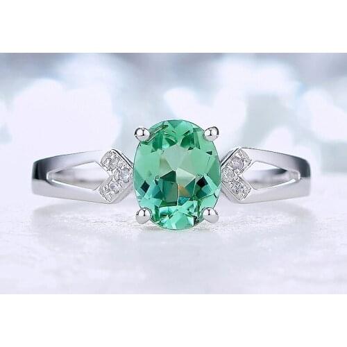 2021 Natural Turquoise Rings Real 925 sterling silver emstone Heart Rings for Women Wedding Engagement Jewelry Gorgeous Promise