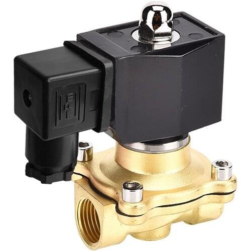 1/2" Electric Solenoid Valve 12V IP65 Waterproof Normally Closed Brass Solenoid Valve 24V 12V 220V 110V