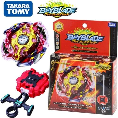 OriginalB-86 Starter Legend Spriggan 7 Merge (With Launcher)/SEA/Takara Tomy/Beyblade Burst/God Series |Beyfan