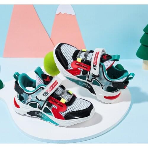 2021 Toddler Sandals Children Shoes for Boys Girls Flat Sandals Mesh Kids Shoes Summer Baby Sandals Lightweight Sports Sneakers