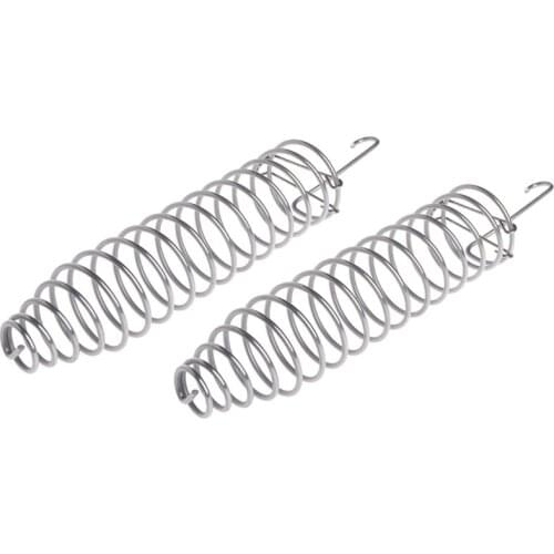 Spiral Birds Feeder, Millet Treat Fruit Holder for Parrot - Stainless Steel